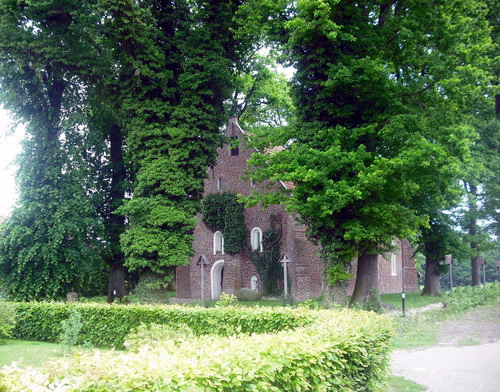 Die lteste Kirche Ostfrieslands. Johanniter-Kirche in Bokelesch.