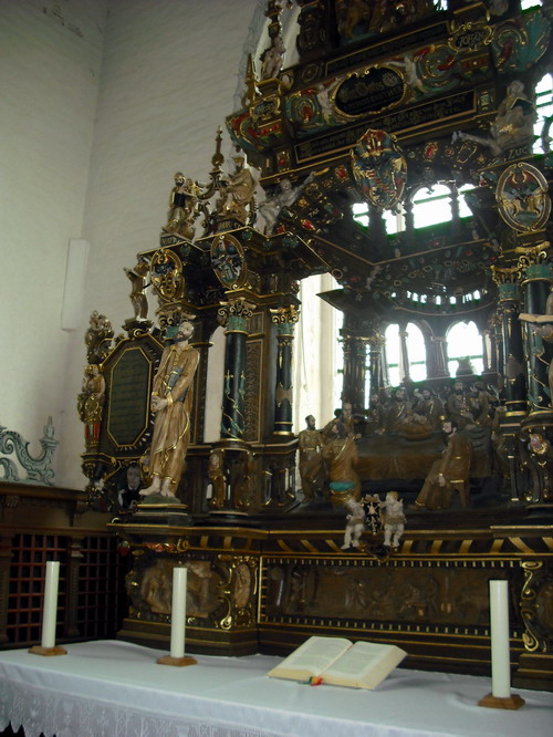 Altarschnitzerei der  Kirche St. Matthus in Rodenkirchen