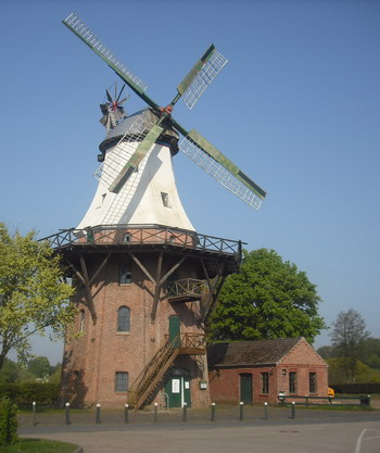 Windmühle in Barßel, Landkreis Cloppenburg