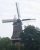 Windmühle in Spetzerfehn, Ostfriesland.