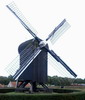 Windmühle in Bourtange, Niederlande.